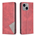 Custodia in pelle magnetica per iPhone 15 e modelli