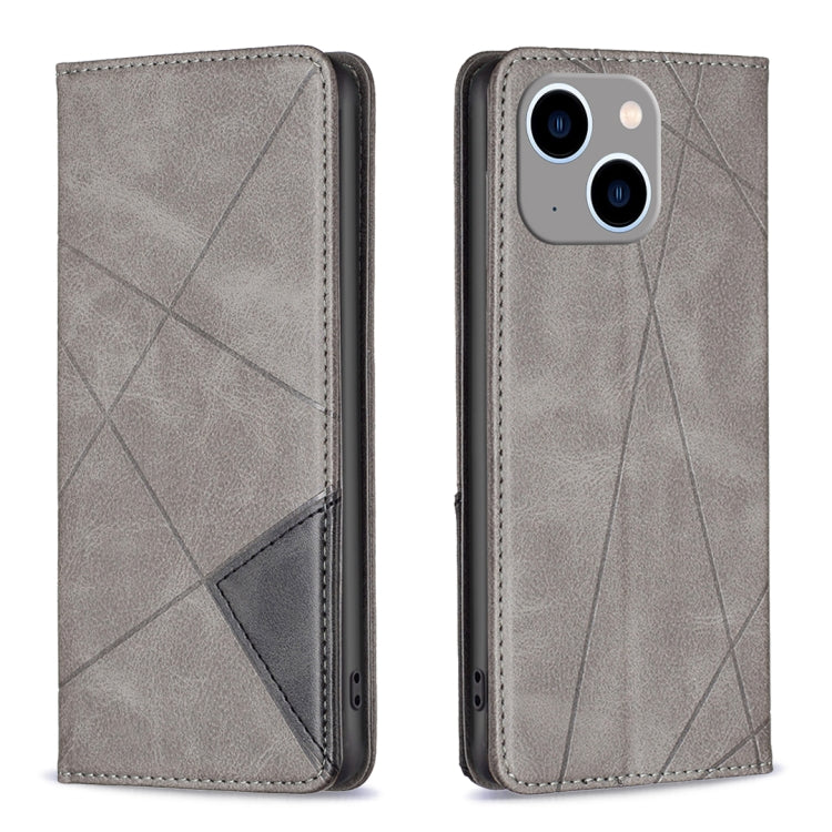 Custodia in pelle magnetica per iPhone 15 e modelli