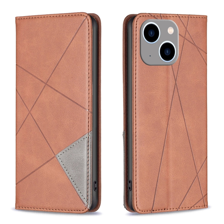 Custodia in pelle magnetica per iPhone 15 e modelli