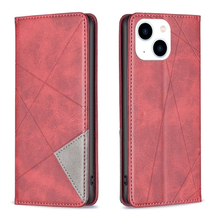 Custodia in pelle magnetica per iPhone 15 e modelli