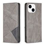 Custodia in pelle magnetica per iPhone 15 e modelli