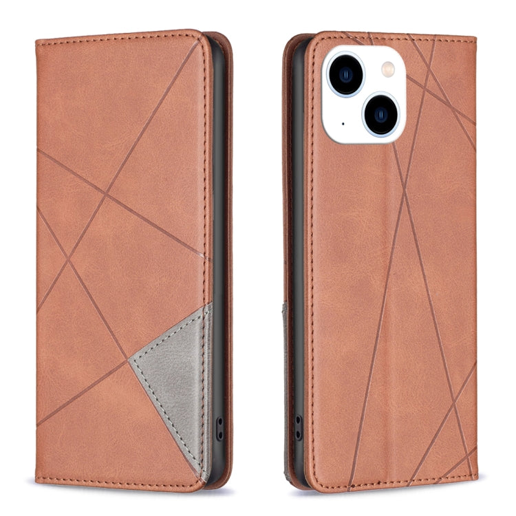Custodia in pelle magnetica per iPhone 15 e modelli