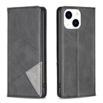 Custodia in pelle magnetica per iPhone 15 e modelli