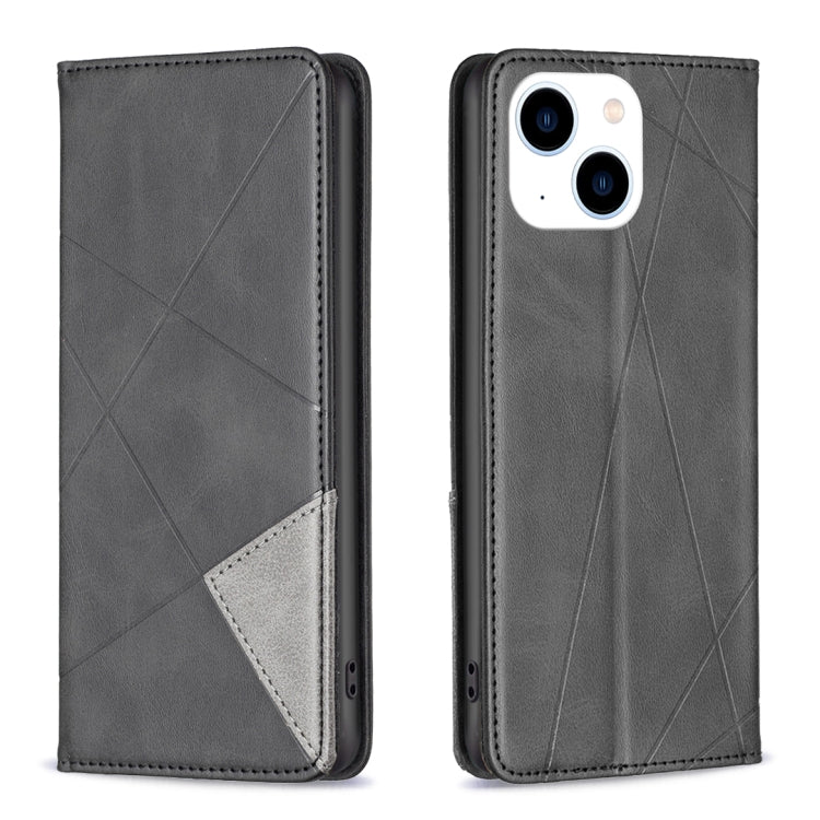Custodia in pelle magnetica per iPhone 15 e modelli