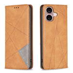 Custodia in pelle magnetica per iPhone 16 compatibile