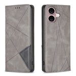 Custodia in pelle magnetica per iPhone 16 compatibile
