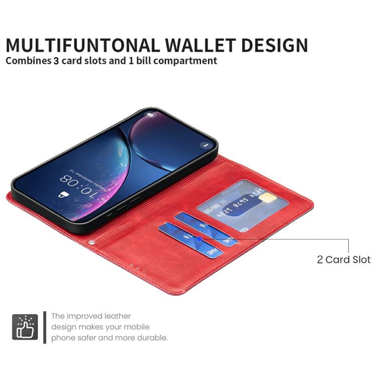 Custodia per telefono in pelle magnetica con trama a rombo, For iPhone 17 Pro Max, For iPhone 17 Pro, For iPhone 17, For iPhone 17 Air