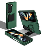 Custodia per telefono per PC con supporto pieghevole tridimensionale, For Samsung Galaxy Z Flip6 / Flip7 FE, For Samsung Galaxy Z Fold6 5G, For Samsung Galaxy Z Fold5, For Samsung Galaxy Z Flip5 5G