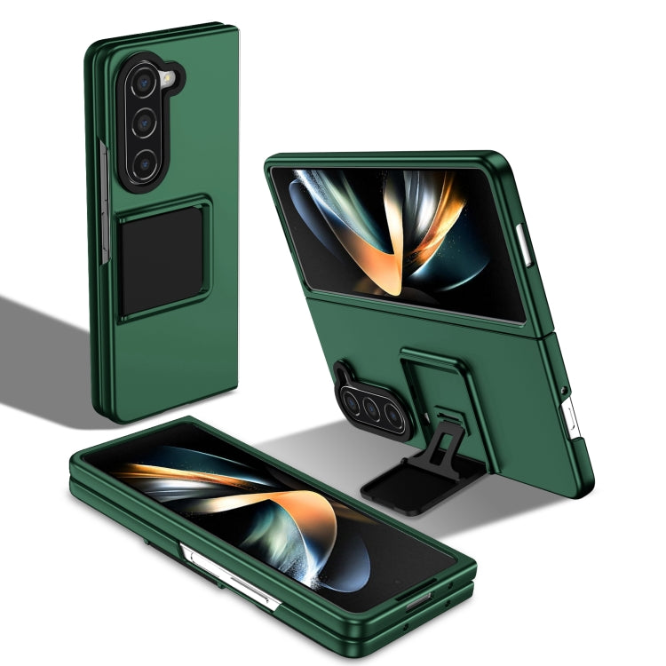 Custodia per telefono per PC con supporto pieghevole tridimensionale, For Samsung Galaxy Z Flip6 / Flip7 FE, For Samsung Galaxy Z Fold6 5G, For Samsung Galaxy Z Fold5, For Samsung Galaxy Z Flip5 5G