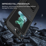 Custodia per telefono per PC con supporto pieghevole tridimensionale, For Samsung Galaxy Z Flip5 5G