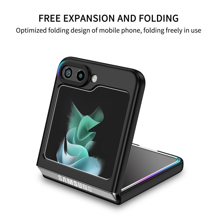 Custodia per telefono per PC con supporto pieghevole tridimensionale, For Samsung Galaxy Z Flip6 / Flip7 FE, For Samsung Galaxy Z Fold6 5G, For Samsung Galaxy Z Fold5, For Samsung Galaxy Z Flip5 5G