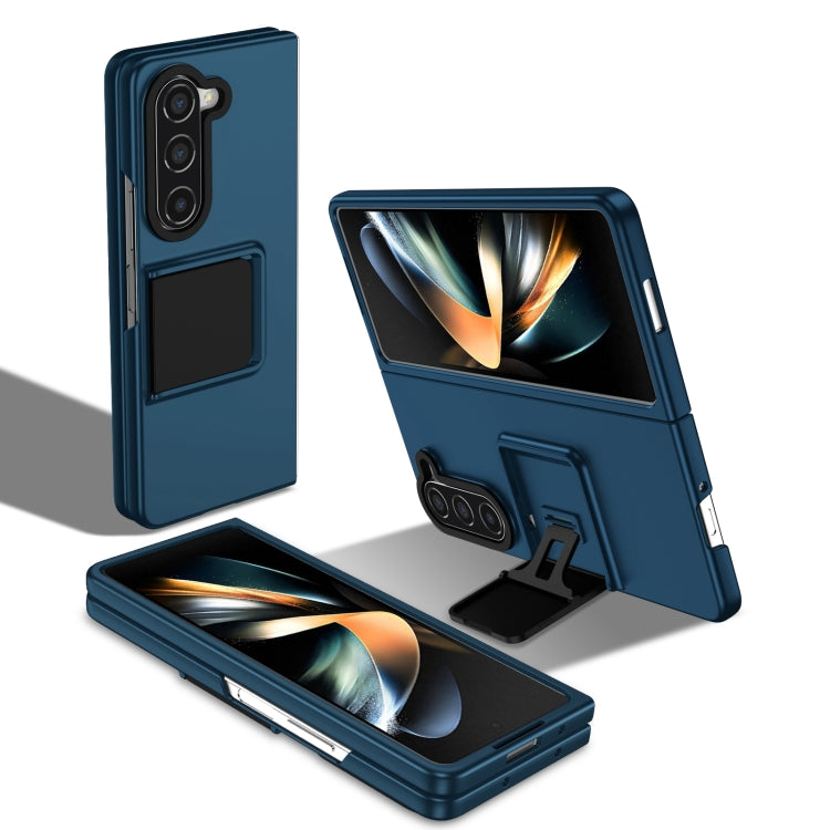 Custodia per telefono per PC con supporto pieghevole tridimensionale, For Samsung Galaxy Z Flip6 / Flip7 FE, For Samsung Galaxy Z Fold6 5G, For Samsung Galaxy Z Fold5, For Samsung Galaxy Z Flip5 5G
