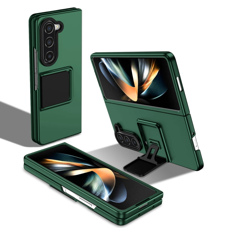 Custodia per telefono per PC con supporto pieghevole tridimensionale, For Samsung Galaxy Z Flip6 / Flip7 FE, For Samsung Galaxy Z Fold6 5G, For Samsung Galaxy Z Fold5, For Samsung Galaxy Z Flip5 5G