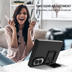 Custodia PC con supporto pieghevole per Samsung Galaxy Z Fold5