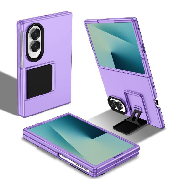 Custodia PC con supporto pieghevole per Samsung Galaxy Z Fold5