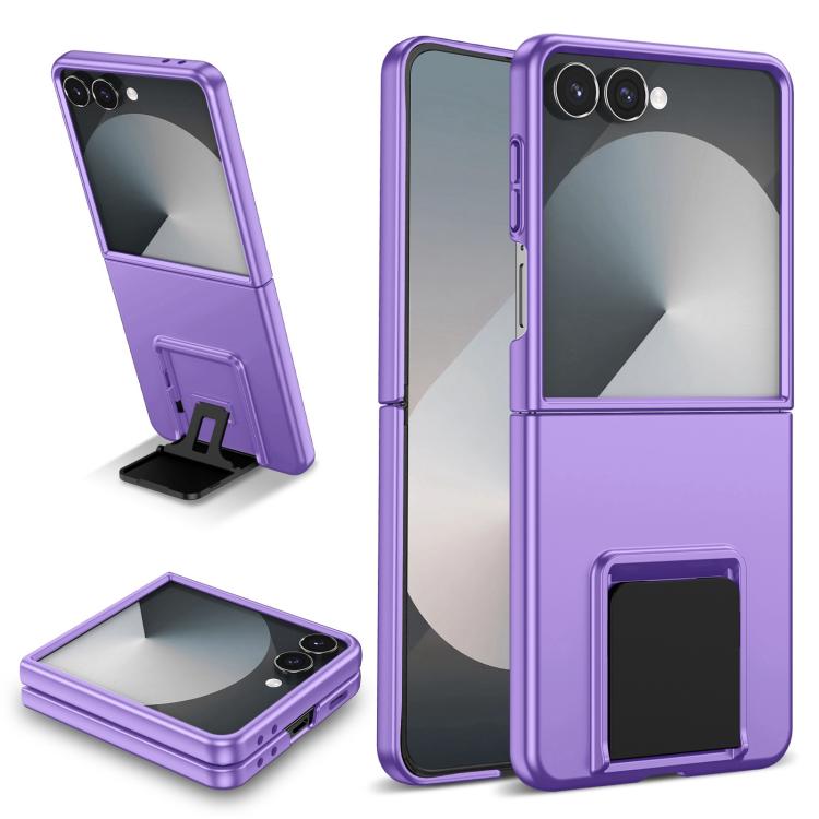 Custodia per telefono per PC con supporto pieghevole tridimensionale, For Galaxy Z Flip7 5G, For Samsung Galaxy Z Flip6 5G, For Samsung Galaxy Z Fold6 5G, For Samsung Galaxy Z Fold5
