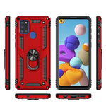 Custodia antiurto TPU PC con supporto per Samsung Galaxy A71 5G