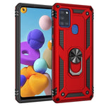 Custodia antiurto TPU PC con supporto per Samsung Galaxy A71 5G
