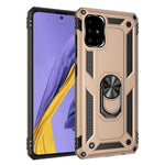 Custodia antiurto TPU PC con supporto per Samsung Galaxy A71 5G