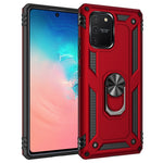 Custodia antiurto TPU PC con supporto per Samsung Galaxy A71 5G