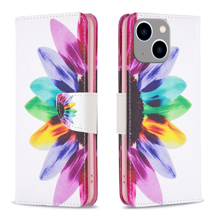 Custodia in pelle colorata per iPhone 15 Pro e Pro Max