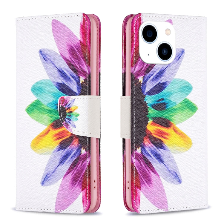 Custodia in pelle colorata per iPhone 15 Pro e Pro Max