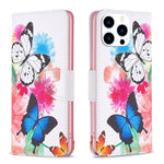 Custodia in pelle colorata per iPhone 16 Pro Max