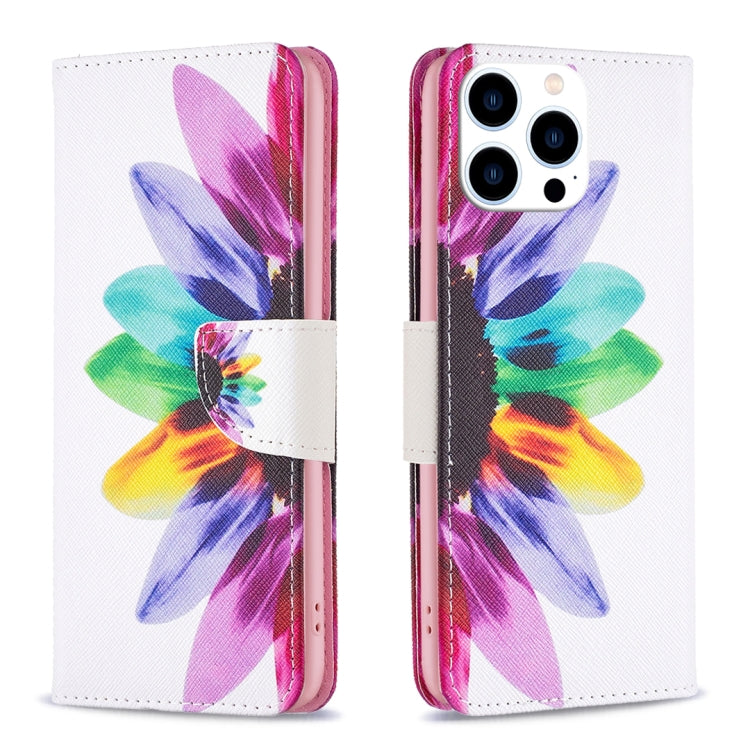 Custodia in pelle colorata per iPhone 16 Pro Max