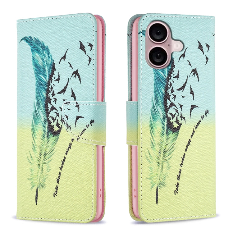 Custodia in pelle colorata per iPhone 16 Pro Max