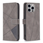 Custodia in pelle con fibbia magnetica per iPhone 15