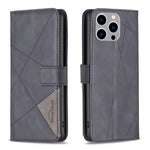 Custodia in pelle con fibbia magnetica per iPhone 15