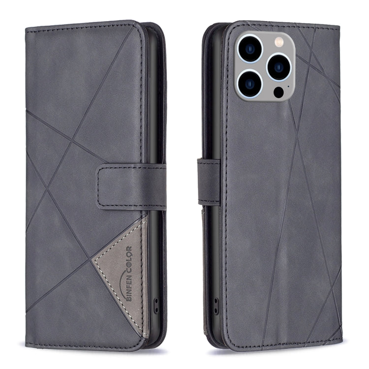 Custodia in pelle con fibbia magnetica per iPhone 15