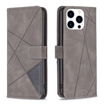 Custodia in pelle con fibbia magnetica per iPhone 15