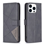 Custodia in pelle con fibbia magnetica per iPhone 15