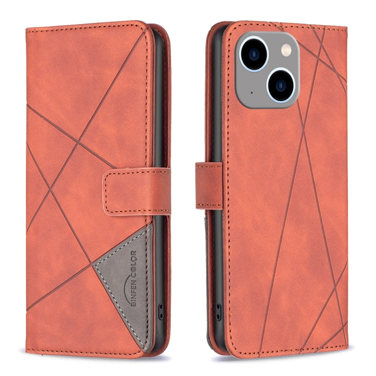 Custodia in pelle con fibbia magnetica per iPhone 15