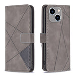 Custodia in pelle con fibbia magnetica per iPhone 15