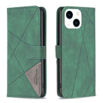 Custodia in pelle con fibbia magnetica per iPhone 15