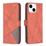 Custodia in pelle con fibbia magnetica per iPhone 15