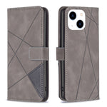 Custodia in pelle con fibbia magnetica per iPhone 15