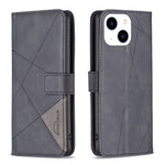 Custodia in pelle con fibbia magnetica per iPhone 15