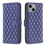 Custodia portafoglio in pelle con flip per iPhone 15