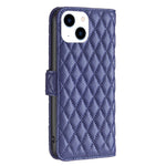 Custodia portafoglio in pelle con flip per iPhone 15