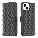 Custodia portafoglio in pelle con flip per iPhone 15