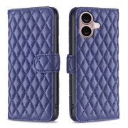 Custodia in pelle flip per iPhone 15