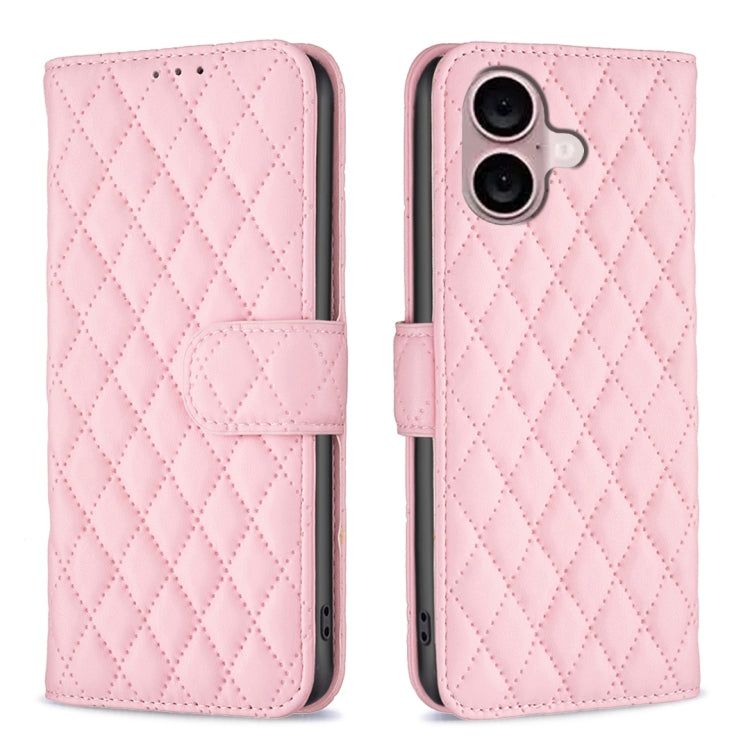 Custodia portafoglio in pelle per iPhone 16