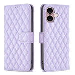 Custodia portafoglio in pelle per iPhone 16