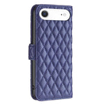 Custodia portafoglio in pelle per iPhone 16