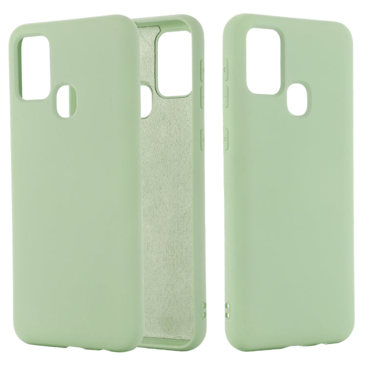 Custodia in silicone liquido per Samsung Galaxy A21s