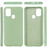 Custodia in silicone liquido per Samsung Galaxy A21s