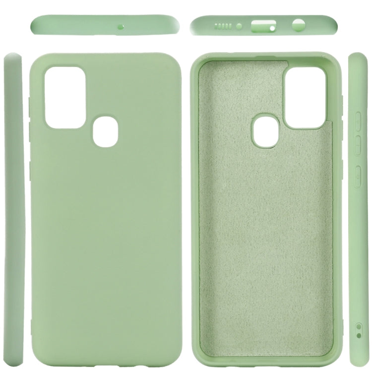 Custodia in silicone liquido per Samsung Galaxy A21s